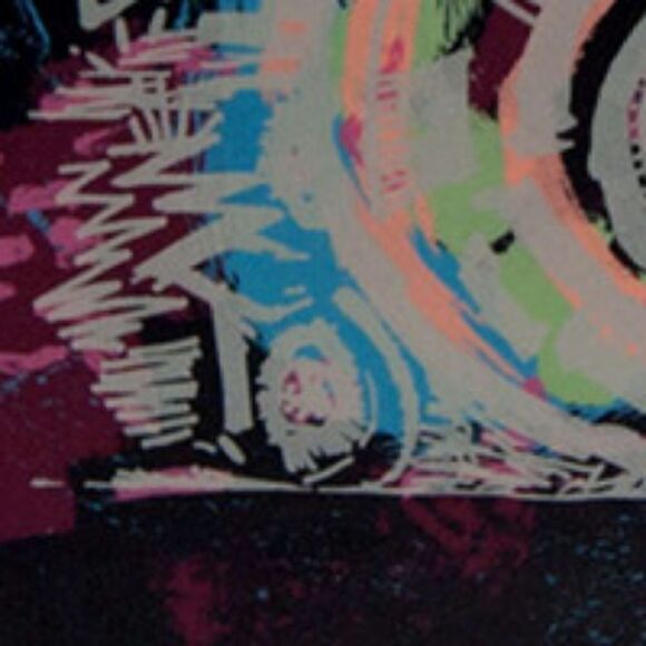 "Hypnotized" : 6 color screen print - Picture 3 of 5